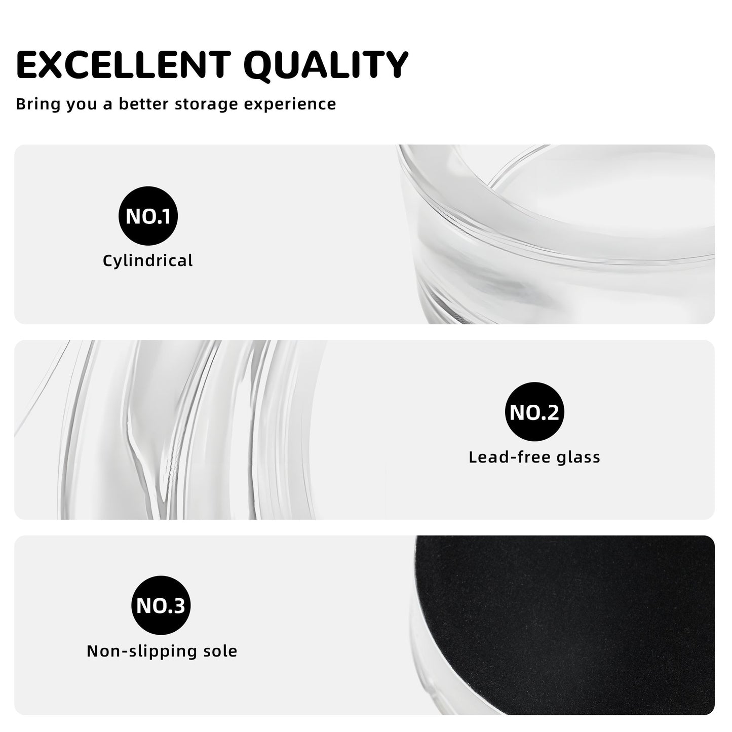 Minimalist Blue Sky Glass Ashtray|Round Clear Heat-Resistant Design with 3 Grooves|Scenic Illustration for Home or Office